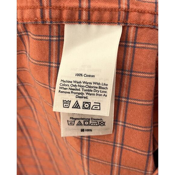 Eddie Bauer Relaxed Fit Long Sleeve Button Down Shirt Mens Size Medium Pocket‎ - Picture 4 of 7